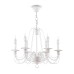 Подвесная люстра Freya FR046-06-W Velia Белый матовый