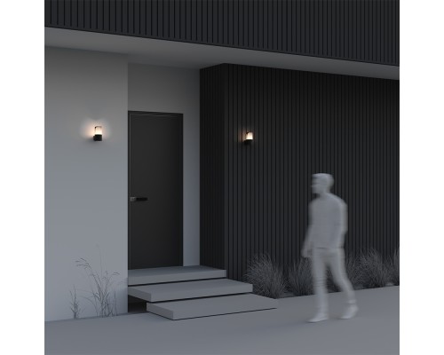 Настенный светильник (бра) Outdoor O016WL-01B