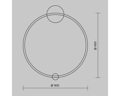 Настенный светильник (бра) Maytoni MOD005WL-L22BSK1