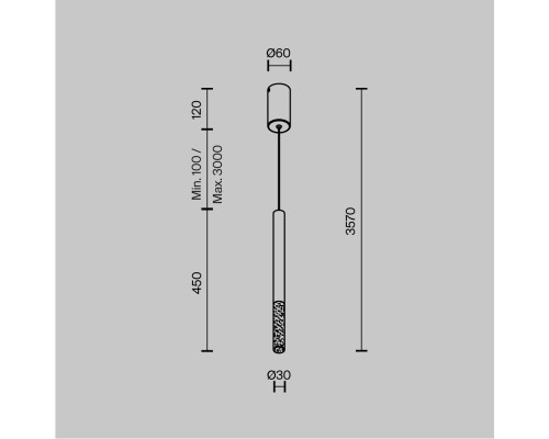 Подвесной светильник Maytoni MOD157PL-L6BK