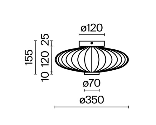 Настенный светильник (бра) Maytoni MOD555WL-L4G3K