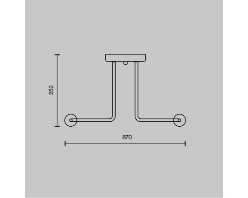 Потолочный светильник Maytoni T532CL-08B