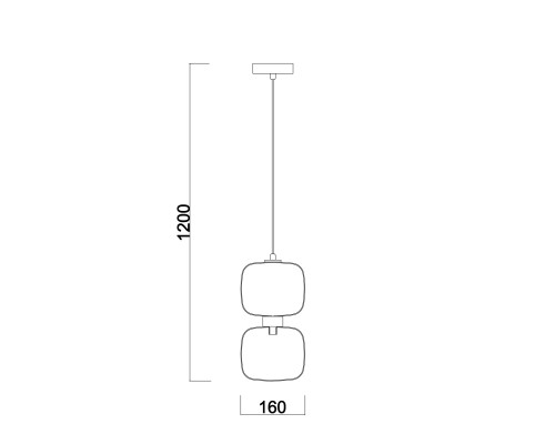Подвесной светильник Freya FR5215PL-01CH