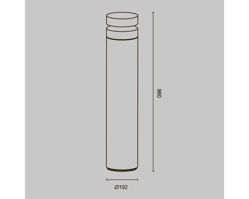 Ландшафтный светильник Outdoor O469FL-L20CM3K1