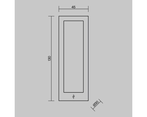 Настенный светильник (бра) Technical C077WL-L3W3K