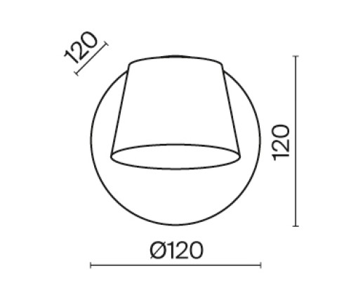 Настенный светильник (бра) Maytoni MOD421WL-L6BBS3K