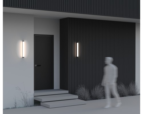 Настенный светильник (бра) Outdoor O482WL-L16B3K