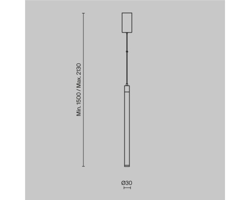 Подвесной светильник Technical P022PL-L10B