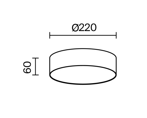 Потолочный светильник Technical C032CL-24W3K-RD-B