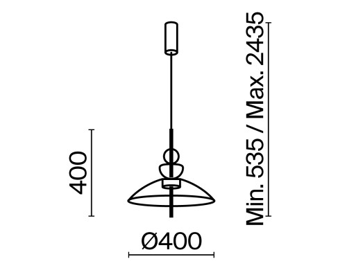 Подвесной светильник Maytoni MOD185PL-L11B3K3