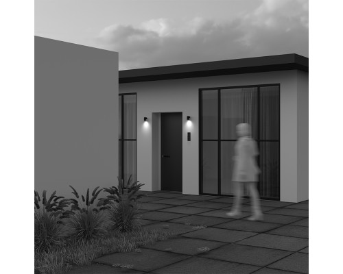 Настенный светильник (бра) Outdoor O493WL-01B