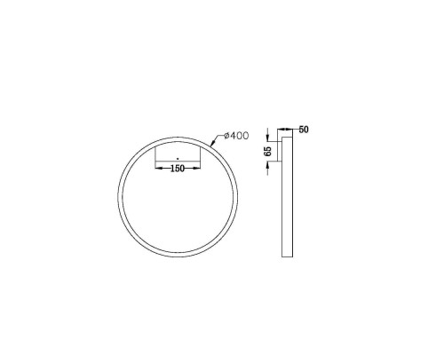 Настенный светильник (бра) Maytoni MOD058WL-L25B3K