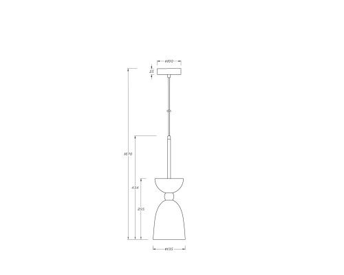Подвесной светильник Maytoni MOD113PL-01W