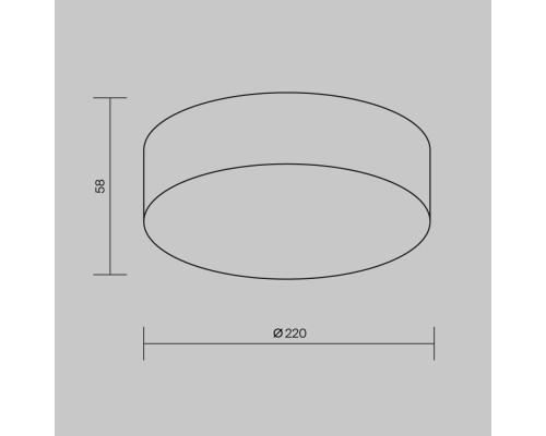 Потолочный светильник Outdoor O431CL-L30W3K