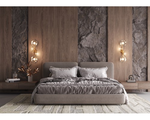 Настенный светильник (бра) Maytoni MOD207WL-04BS