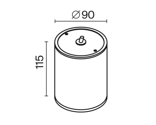 Потолочный светильник Outdoor O306CL-L7GF