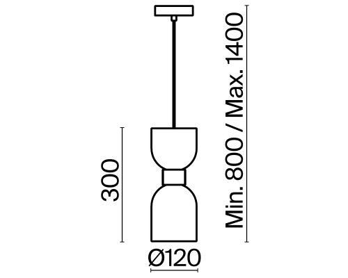 Подвесной светильник Freya FR5203PL-01CH1