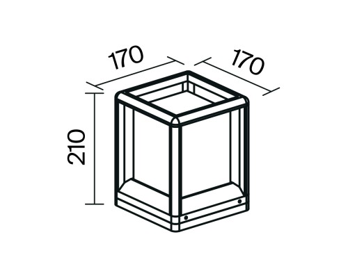 Ландшафтный светильник Outdoor O455FL-01GF1