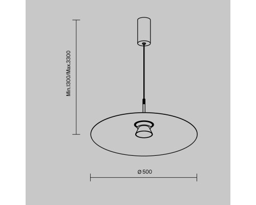 Подвесной светильник Maytoni MOD352PL-L10W3K1