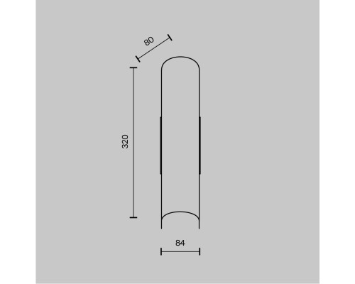 Настенный светильник (бра) Maytoni P011WL-02CH