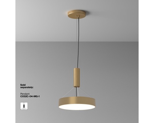 Потолочный светильник Technical C032CL-36W4K-RD-MG