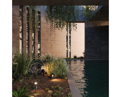 Ландшафтный светильник Outdoor O495FL-L25B3K