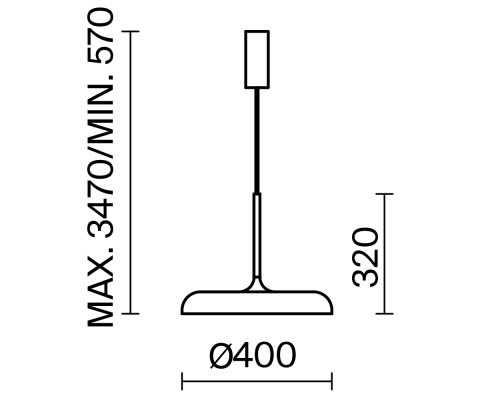 Подвесной светильник Maytoni MOD189PL-L18B3K1
