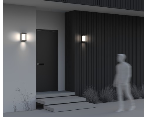 Настенный светильник (бра) Outdoor O021WL-L10B3K