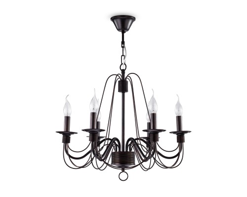 Подвесная люстра Freya FR046-06-B Velia Черный матовый