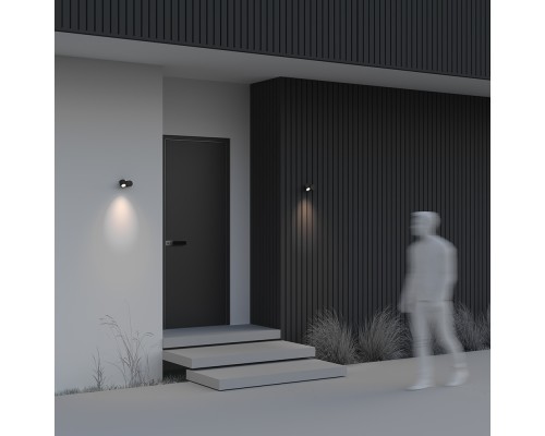 Настенный светильник (бра) Outdoor O010WL-01B