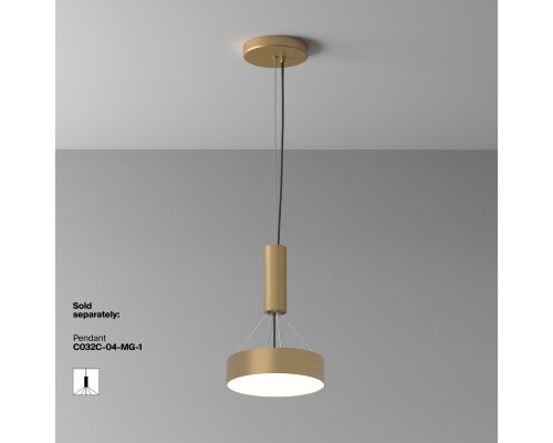 Потолочный светильник Technical C032CL-24W4K-RD-MG