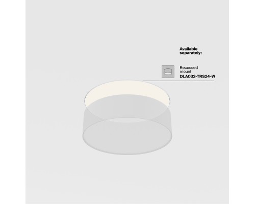 Потолочный светильник Technical C032CL-24W3K-RD-W