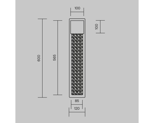Настенный светильник (бра) Maytoni MOD474WL-L30B3K