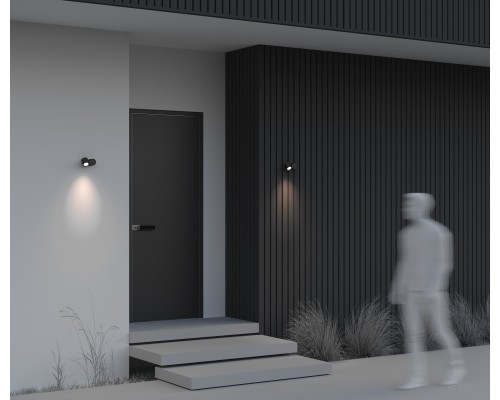 Настенный светильник (бра) Outdoor O010WL-01B