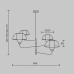 Подвесной светильник Maytoni MOD177PL-04B