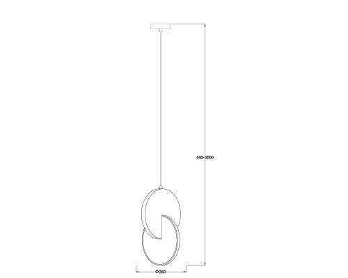 Подвесной светильник Freya FR6002PL-L15CH