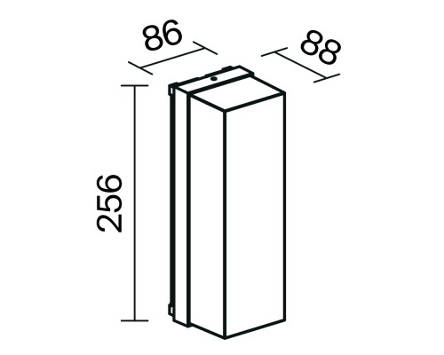 Настенный светильник (бра) Outdoor O450WL-01GF