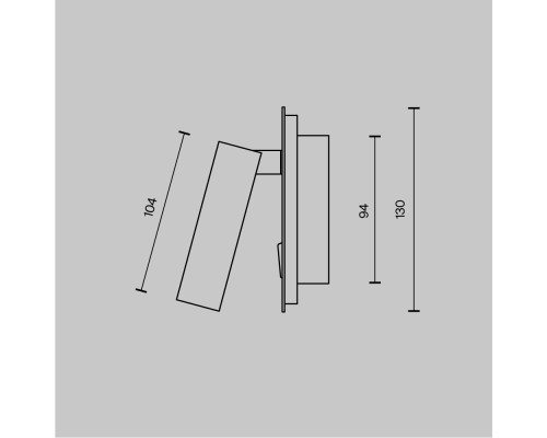 Настенный светильник (бра) Technical C175-WL-01-6W-W