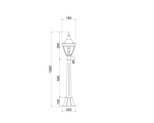 Ландшафтный светильник Outdoor O026FL-01B