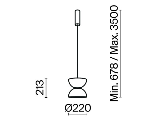 Подвесной светильник Maytoni MOD178PL-L11B3K