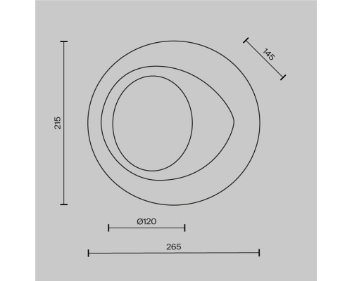 Настенный светильник (бра) Maytoni MOD435WL-01W