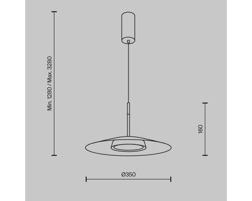 Подвесной светильник Maytoni MOD041PL-L15B3K1