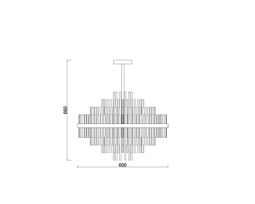 Подвесной светильник Freya FR5216PL-09BS