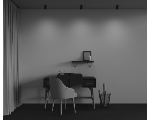 Потолочный светильник Technical C080CL-01-GU10-B