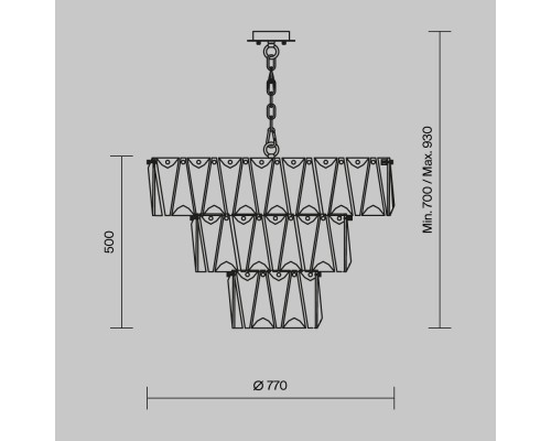 Подвесной светильник Maytoni MOD043PL-18G