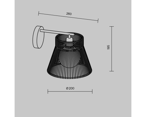 Настенный светильник (бра) Freya FR5405WL-01W