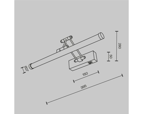 Подсветка Maytoni MIR268WL-L3W3K