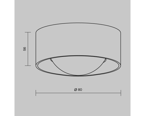 Потолочный светильник Outdoor O498CL-L7B3K