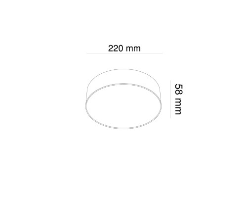 Потолочный светильник Technical C032CL-L32B3K