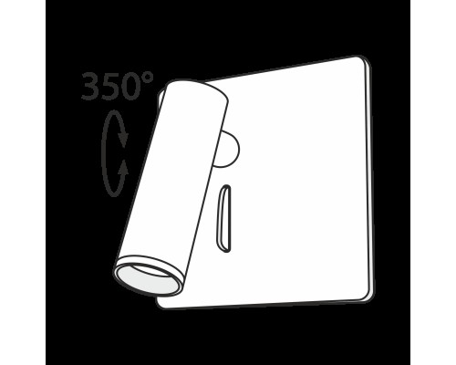 Настенный светильник (бра) Technical C040WL-L3B3K